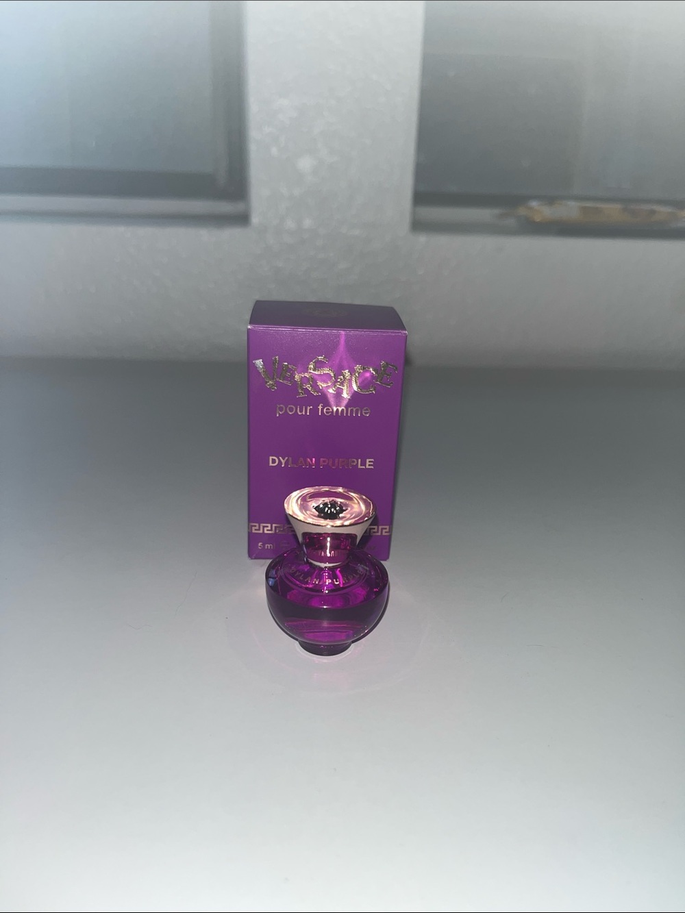 Versace Dylan Purple Women's Perfume - Purple with Gold Accents